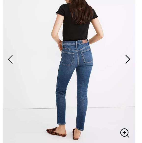NEW Madewell Stovepipe High Rise Jeans - Picture 2 of 5
